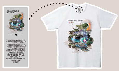 オリジナルTシャツ製作事例
