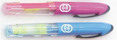 付箋付き蛍光ペン