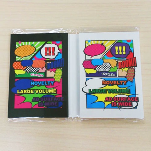 オリジナルぱたぱたメモ帳製作事例