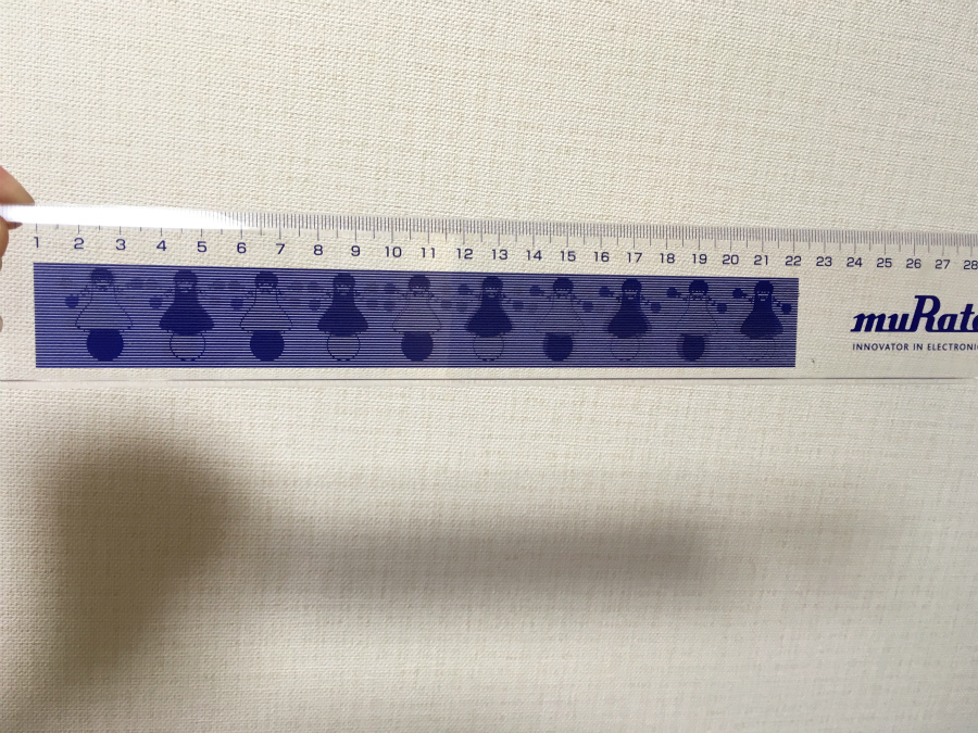 縞定規30cm製作事例