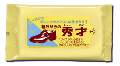 靴みがきの秀才 ウェットティッシュ